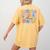 Learning Is Out Of This World Solar System Science Teacher Women's Comfort Colors T-Shirt Back Print Mustard