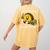 Let's Taco Bout Learning Back To School Teacher Kids Women's Comfort Colors T-Shirt Back Print Mustard