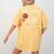 Letter Of The Week Ff Sight Word Teacher Squad Women's Comfort Colors T-Shirt Back Print Mustard