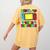 Level Up Your Education Gaming Inspired Teacher Gamers Women's Comfort Colors T-Shirt Back Print Mustard