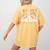 Most Likely To Read Books All Summer Teacher Student Women's Comfort Colors T-Shirt Back Print Mustard Most Likely To Read Books All Summer Teacher Student Women's Comfort Colors T-Shirt Back Print Mustard
