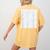 Lined Paper Notebook Halloween Costume For Students Teachers For Men Women Kids Women's Comfort Colors T-Shirt Back Print Mustard Lined Paper Notebook Halloween Costume For Students Teachers For Men Women Kids Women's Comfort Colors T-Shirt Back Print Mustard