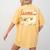 Llama Learning T Shirt Teachers Students Alpaca Lovers Women's Comfort Colors T-Shirt Back Print Mustard