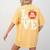 LOVE Apple 3rd Grade Teacher Student School Women's Comfort Colors T-Shirt Back Print Mustard LOVE Apple 3rd Grade Teacher Student School Women's Comfort Colors T-Shirt Back Print Mustard