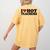 I Love Hot Teachers Men Women Women's Comfort Colors T-Shirt Back Print Mustard