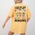 Love Job For Little Reasons Daycare Teacher Graphic Women's Comfort Colors T-Shirt Back Print Mustard