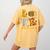 LOVE Kindergarten Pumpkin Teacher Student Halloween Costume Women's Comfort Colors T-Shirt Back Print Mustard