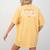 I Love Public Education School Student And Teacher Women's Comfort Colors T-Shirt Back Print Mustard