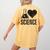 I Love Science Lover Teacher Scientist Sciences Women's Comfort Colors T-Shirt Back Print Mustard I Love Science Lover Teacher Scientist Sciences Women's Comfort Colors T-Shirt Back Print Mustard