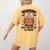 Mad Scientist Pumpkin Science Teacher Halloween Costume Kids Women's Comfort Colors T-Shirt Back Print Mustard Mad Scientist Pumpkin Science Teacher Halloween Costume Kids Women's Comfort Colors T-Shirt Back Print Mustard