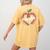 Maestra Pencil Spanish Teacher Bilingual 100 Days Of School Women's Comfort Colors T-Shirt Back Print Mustard