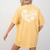 Maestra Spanish Teacher Women's Comfort Colors T-Shirt Back Print Mustard