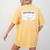 Matching Group Halloween Costume For Teachers Women's Comfort Colors T-Shirt Back Print Mustard