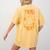 Math Teacher Nerd Student Halloween Trig Or Treat Women's Comfort Colors T-Shirt Back Print Mustard