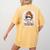 Messy Bun Spooky Teacher Bleached Halloween Teachers Women's Comfort Colors T-Shirt Back Print Mustard Messy Bun Spooky Teacher Bleached Halloween Teachers Women's Comfort Colors T-Shirt Back Print Mustard