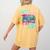 Middle School Is My Jam Cute Teacher Shirt 80's 90's Styl Women's Comfort Colors T-Shirt Back Print Mustard