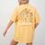 Montessori Teacher Women's Comfort Colors T-Shirt Back Print Mustard Montessori Teacher Women's Comfort Colors T-Shirt Back Print Mustard
