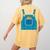 Mouse Halloween Costume Book Cookie Teacher Student Women's Comfort Colors T-Shirt Back Print Mustard