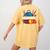 Ms Johnson Personalized Name Back To School Teacher For Men Women Kids Women's Comfort Colors T-Shirt Back Print Mustard