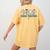 Music Teacher Christmas Holiday Wnter Music Instructor Women's Comfort Colors T-Shirt Back Print Mustard