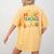 Music Teacher Music Sing Play Dance Choir Piano Women's Comfort Colors T-Shirt Back Print Mustard