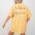 Music Teacher So Happy To See Your Face Back To School Women's Comfort Colors T-Shirt Back Print Mustard