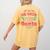 Be Nice To Me I Know Santa Teacher Christmas Men Women Women's Comfort Colors T-Shirt Back Print Mustard Be Nice To Me I Know Santa Teacher Christmas Men Women Women's Comfort Colors T-Shirt Back Print Mustard