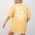 Nicest Mean Teacher Ever Teacher For Men Women Women's Comfort Colors T-Shirt Back Print Mustard