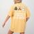 Nothing Beats 4th Grade Back To School Kids Teachers Women's Comfort Colors T-Shirt Back Print Mustard