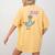 Oh Hello First Graders Cute Pigeon 1st Grade Teacher Women's Comfort Colors T-Shirt Back Print Mustard
