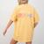 Oh Hey Pre K Student Teacher Happy First Day Back To School Women's Comfort Colors T-Shirt Back Print Mustard