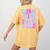 OMG Point Your Toes Dancing Teacher Tap Dancer Dance For Men Women Kids Women's Comfort Colors T-Shirt Back Print Mustard