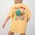 One Merry Teacher Groovy Christmas Tree Pjs Xmas Teacher Women's Comfort Colors T-Shirt Back Print Mustard One Merry Teacher Groovy Christmas Tree Pjs Xmas Teacher Women's Comfort Colors T-Shirt Back Print Mustard