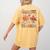 One Thankful Teacher Thanksgiving Groovy Fall Autumn Teacher Women's Comfort Colors T-Shirt Back Print Mustard One Thankful Teacher Thanksgiving Groovy Fall Autumn Teacher Women's Comfort Colors T-Shirt Back Print Mustard