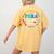 PARA Dream Team Teacher Paraprofessional Paraeducator Women's Comfort Colors T-Shirt Back Print Mustard