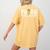 Para Squad Paraprofessional Para Teacher Women's Comfort Colors T-Shirt Back Print Mustard