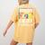 Paraprofessional Straight Outta Energy Teacher Life For Men Women Women's Comfort Colors T-Shirt Back Print Mustard