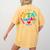 Parents Teacher Association Team Supporter PTA Squad For Men Women Girls Kids Women's Comfort Colors T-Shirt Back Print Mustard