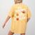 PE Coach PE Teacher Like Normal Teacher But Cooler Women's Comfort Colors T-Shirt Back Print Mustard