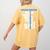 PE Physical Education Teacher For PE Teacher Women's Comfort Colors T-Shirt Back Print Mustard PE Physical Education Teacher For PE Teacher Women's Comfort Colors T-Shirt Back Print Mustard