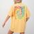 PE Teacher Phys Ed Tie Dye Physical Education Appreciation Women's Comfort Colors T-Shirt Back Print Mustard
