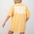PE Teacher Women's Comfort Colors T-Shirt Back Print Mustard PE Teacher Women's Comfort Colors T-Shirt Back Print Mustard