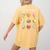 Physical Education Teacher PE Teacher Specials Back School Women's Comfort Colors T-Shirt Back Print Mustard