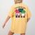 Poly-Gnome-Ials Algebra Teacher Calcul Teacher Women's Comfort Colors T-Shirt Back Print Mustard