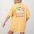 Pre-K Where The Adventure Begins Preschool Teachers Students Women's Comfort Colors T-Shirt Back Print Mustard