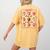 Pre K Is My Jam Teacher Team Crew Preschool Cute Strawberry Women's Comfort Colors T-Shirt Back Print Mustard