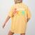 Pre-k Team Pencil Teacher Student Back To School Girls Women's Comfort Colors T-Shirt Back Print Mustard