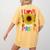 Pre School Teacher Pre-K Teacher Women's Comfort Colors T-Shirt Back Print Mustard