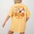 Preschool Boo Crew Halloween Costume For Teacher Kids Women's Comfort Colors T-Shirt Back Print Mustard