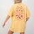 Preschool Pre-K Is My Jam Strawberry Girl Teacher Kids Women's Comfort Colors T-Shirt Back Print Mustard